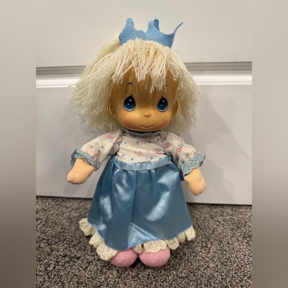 Precious Moments plush princess doll NWT